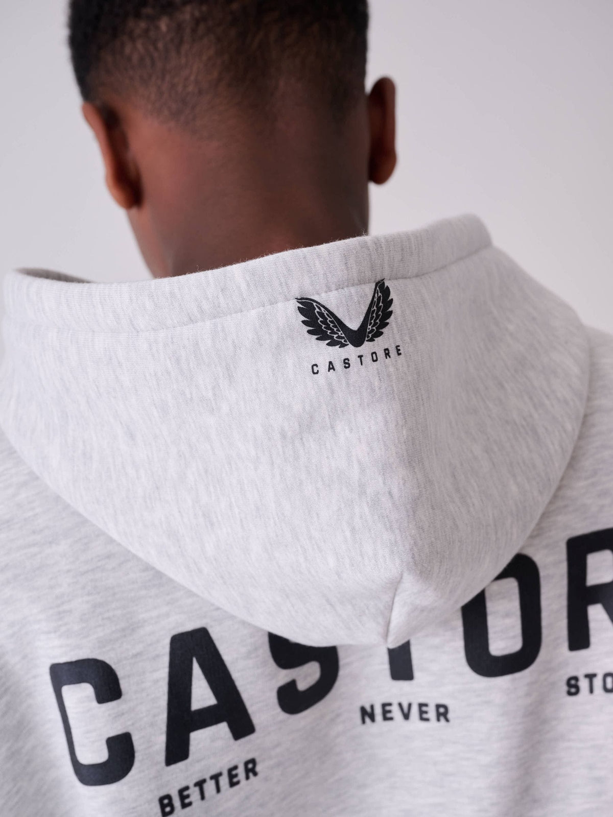 Castore Grey Oversized Zip Through Hoodie and Straight Leg Jogger Set - image 6