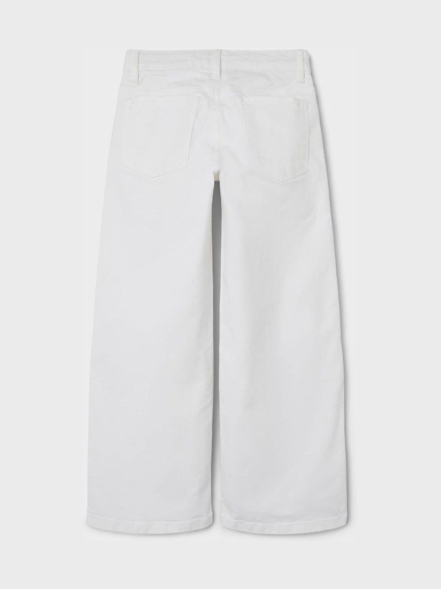 Dsiney Kidz - Name It White Wide Leg Jeans image 4