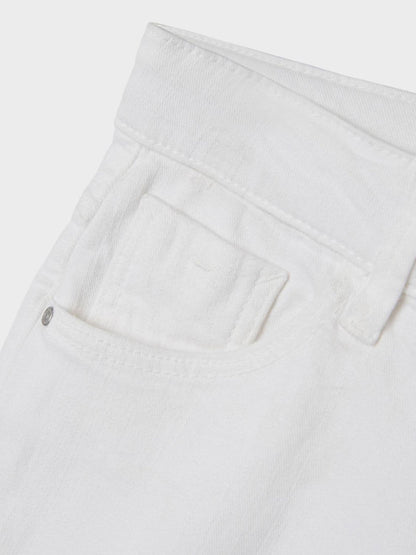 Dsiney Kidz - Name It White Wide Leg Jeans image 5