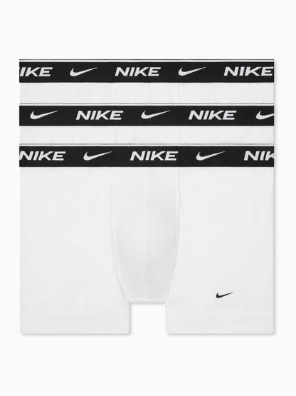 Dsiney Kidz - Nike White Essential Cotton Stretch Boxer Trunks 3 Pack image 1