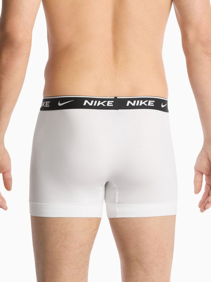 Dsiney Kidz - Nike White Essential Cotton Stretch Boxer Trunks 3 Pack image 3
