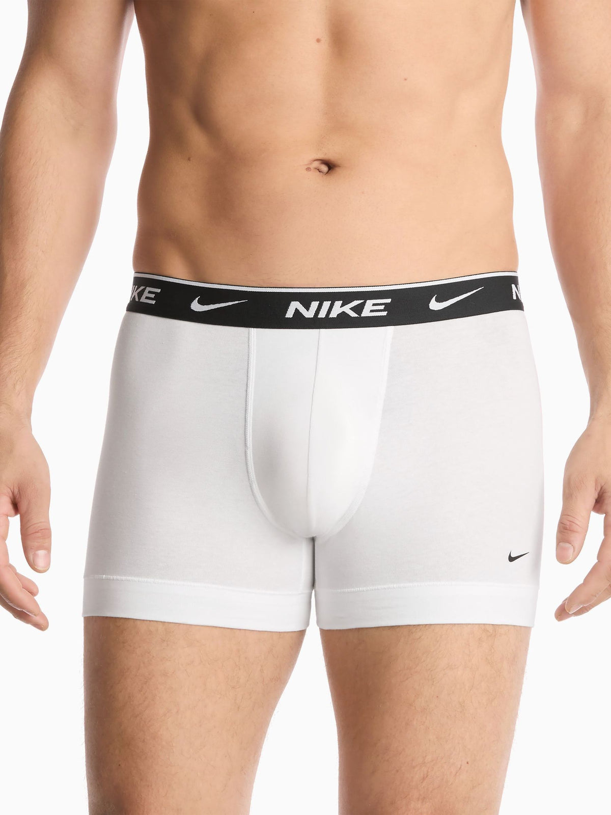 Dsiney Kidz - Nike White Essential Cotton Stretch Boxer Trunks 3 Pack image 4