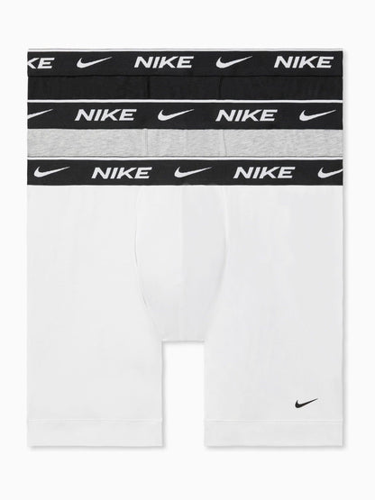 Dsiney Kidz - Nike White Dri-FIT Essential Stretch Boxer Trunks 3 Pack image 1