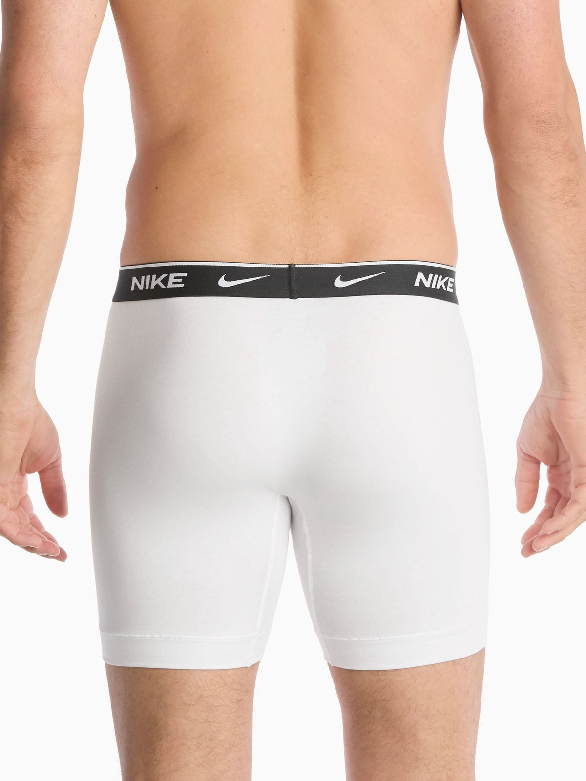 Dsiney Kidz - Nike White Dri-FIT Essential Stretch Boxer Trunks 3 Pack image 3