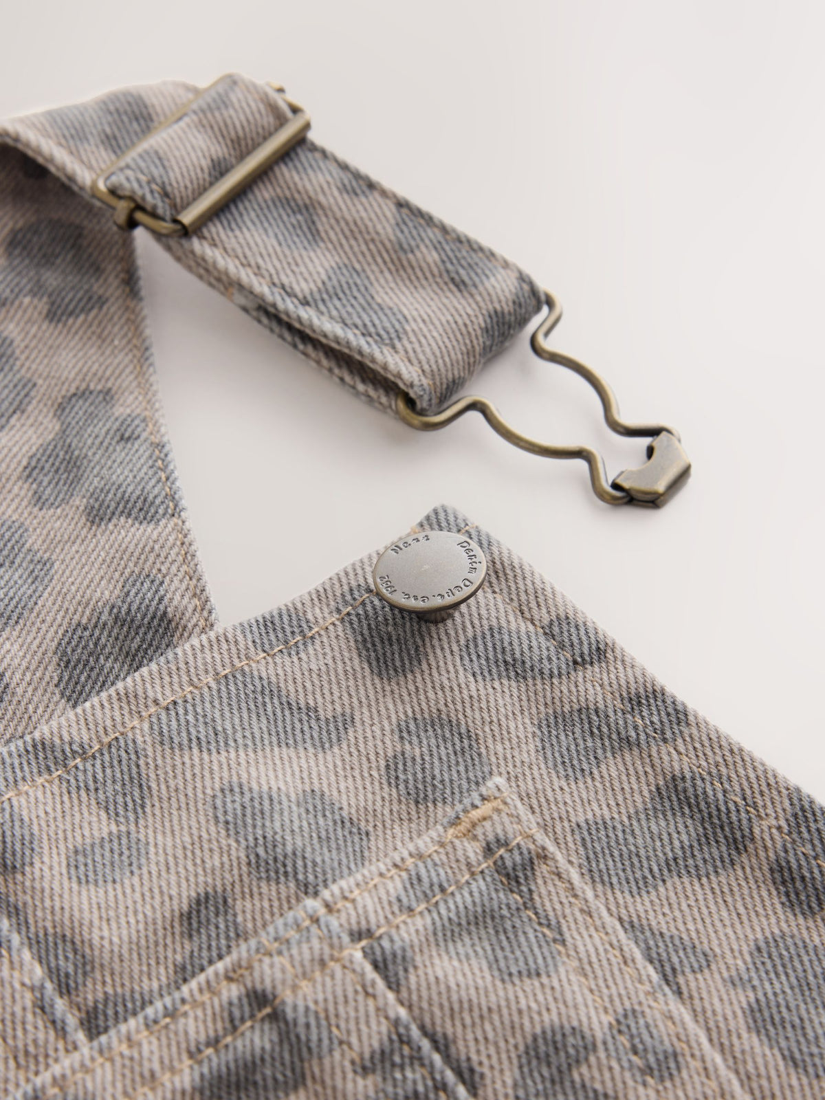 Animal Print Barrel Leg Dungarees (3-16yrs) - image 7