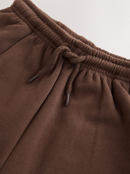 Dsiney Kidz - Chocolate Brown Wide Fit Soft Touch Jersey Joggers (3mths-7yrs) image 7