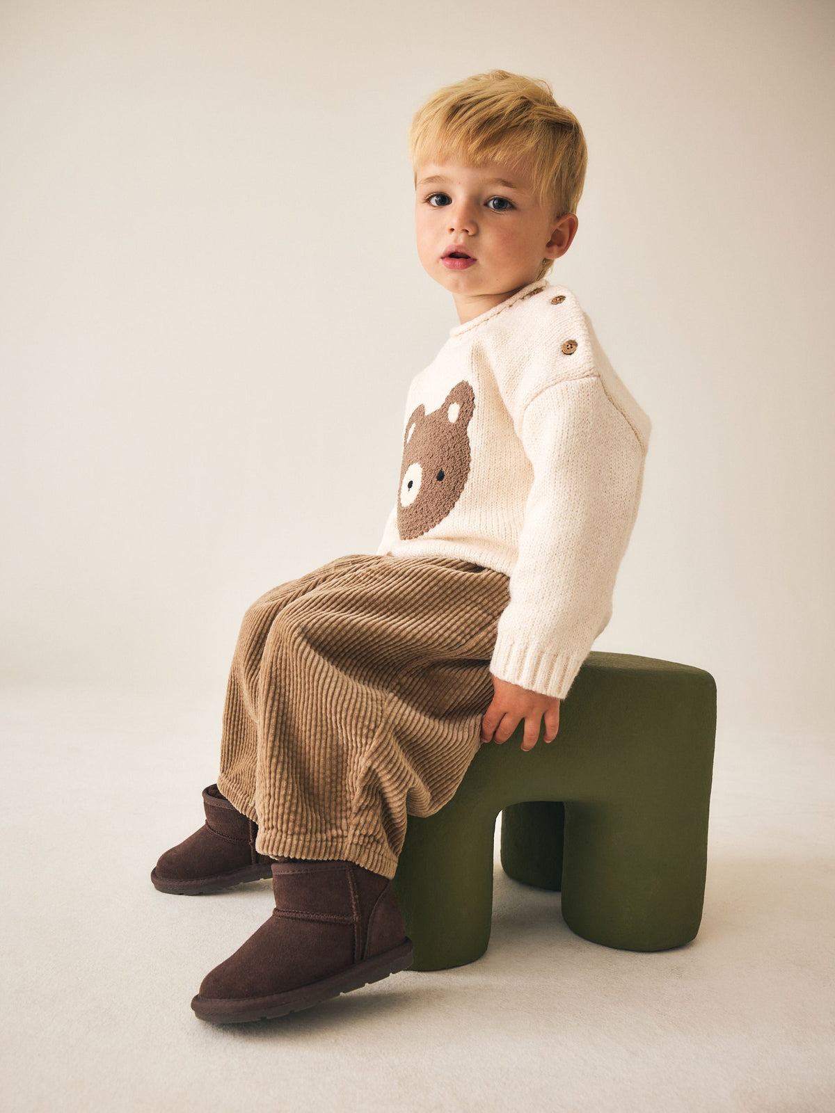 Chocolate Brown Warm Lined Suede Boots - image 2