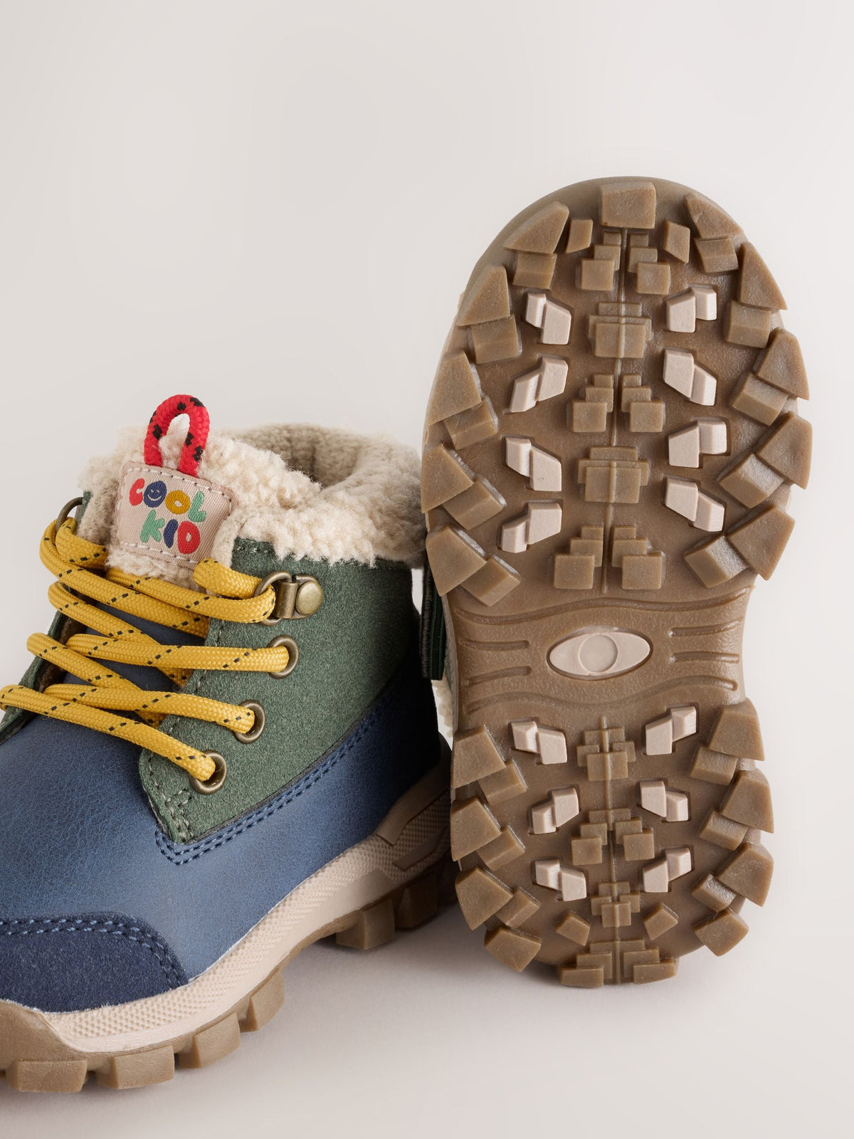 Dsiney Kidz - Navy Lace up Walker Boots image 4