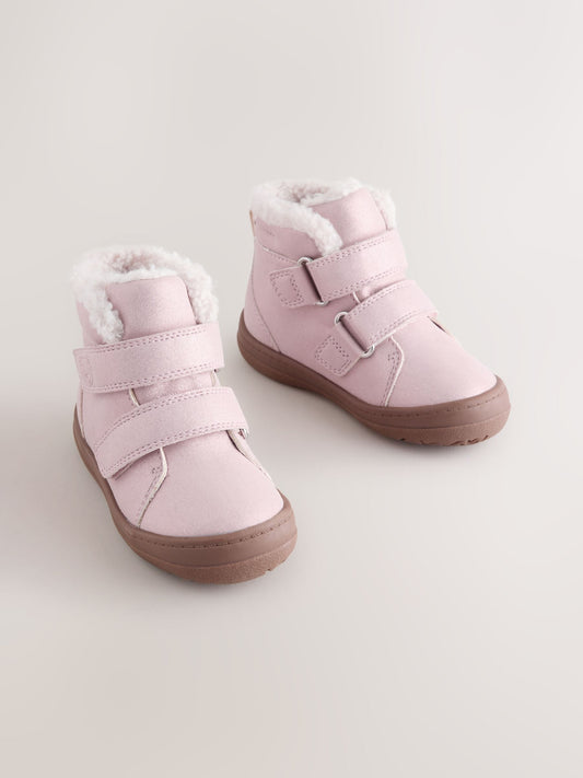 Dsiney Kidz - Pink Waterproof Touch Fastening Boots image 1
