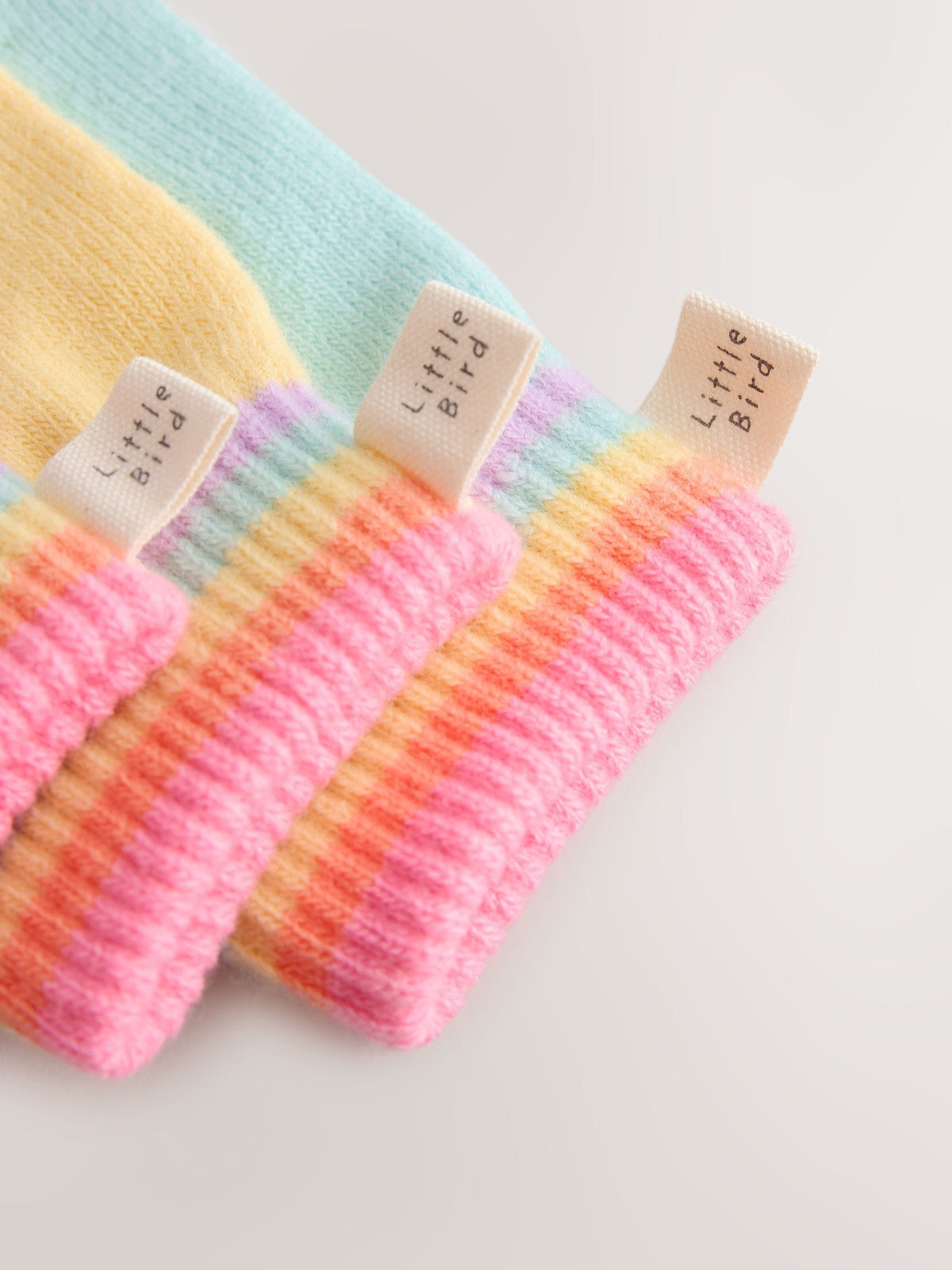 Dsiney Kidz - Little Bird by Jools Oliver Multi Pastel Rainbow Gloves 5 Pack image 5