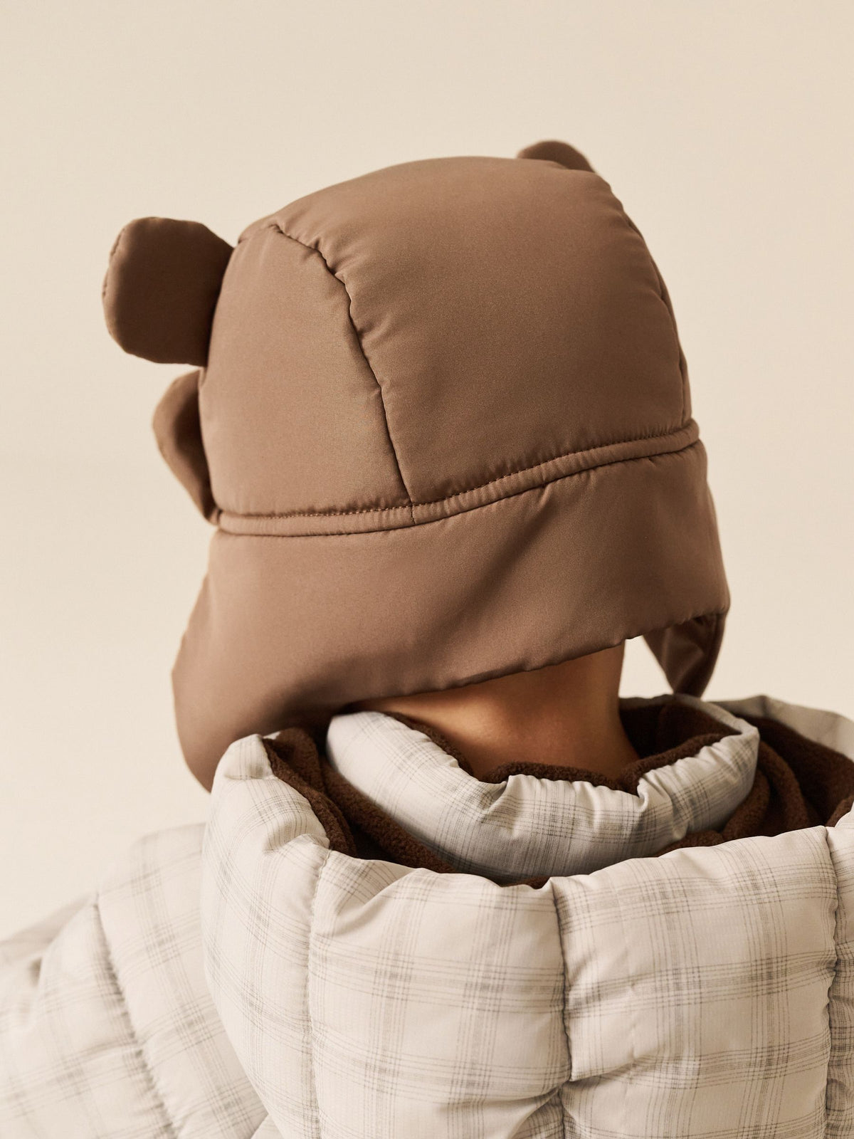 Brown Bear Novelty Lined Trapper Hat (3mths-6yrs) - image 3
