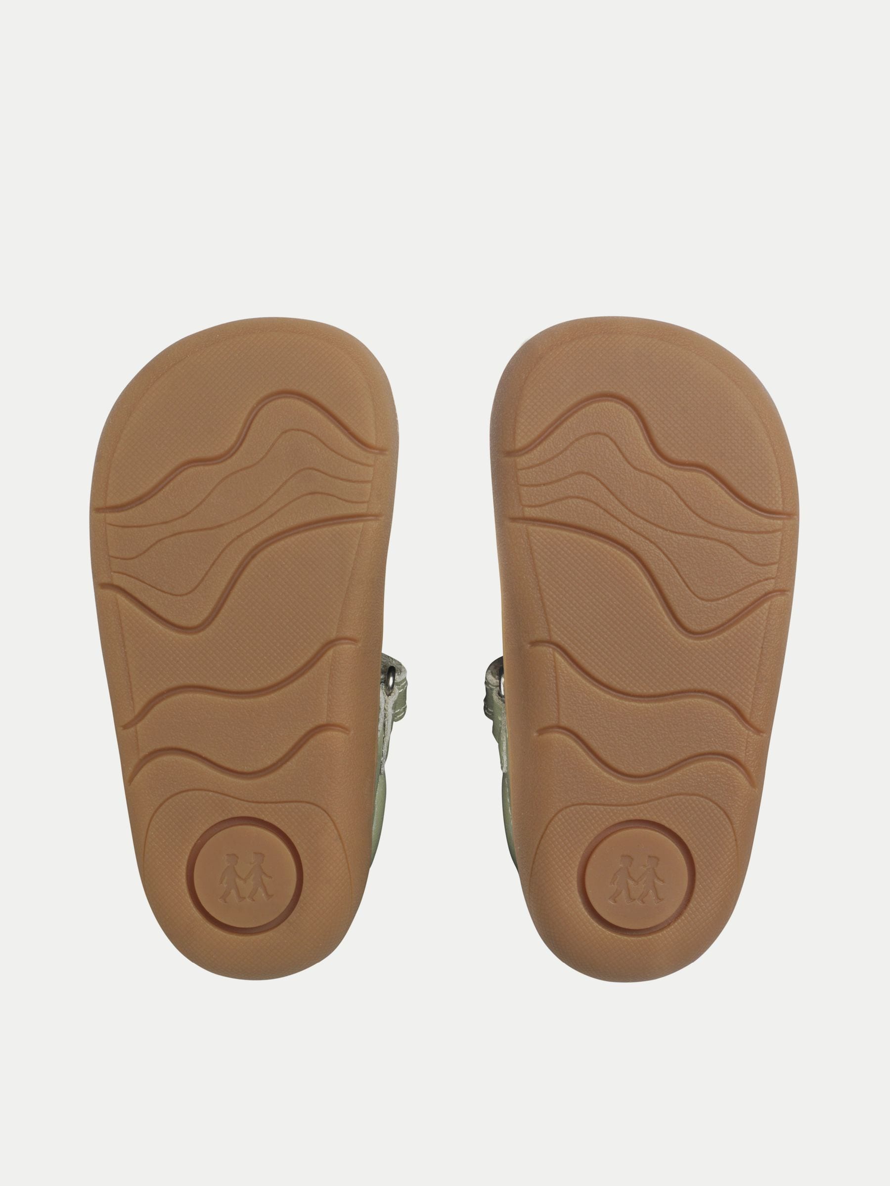 Start-Rite Green Eva Leather Mary Jane First Walking Shoes image 4