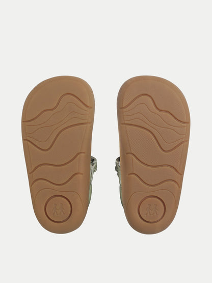 Start-Rite Green Eva Leather Mary Jane First Walking Shoes image 4