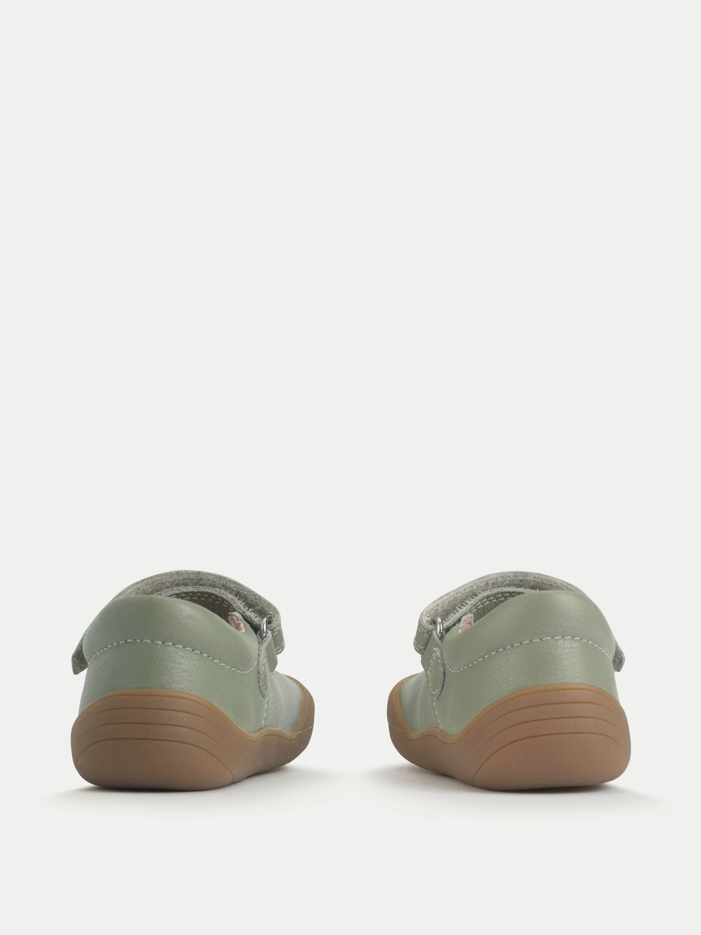Start-Rite Green Eva Leather Mary Jane First Walking Shoes image 5