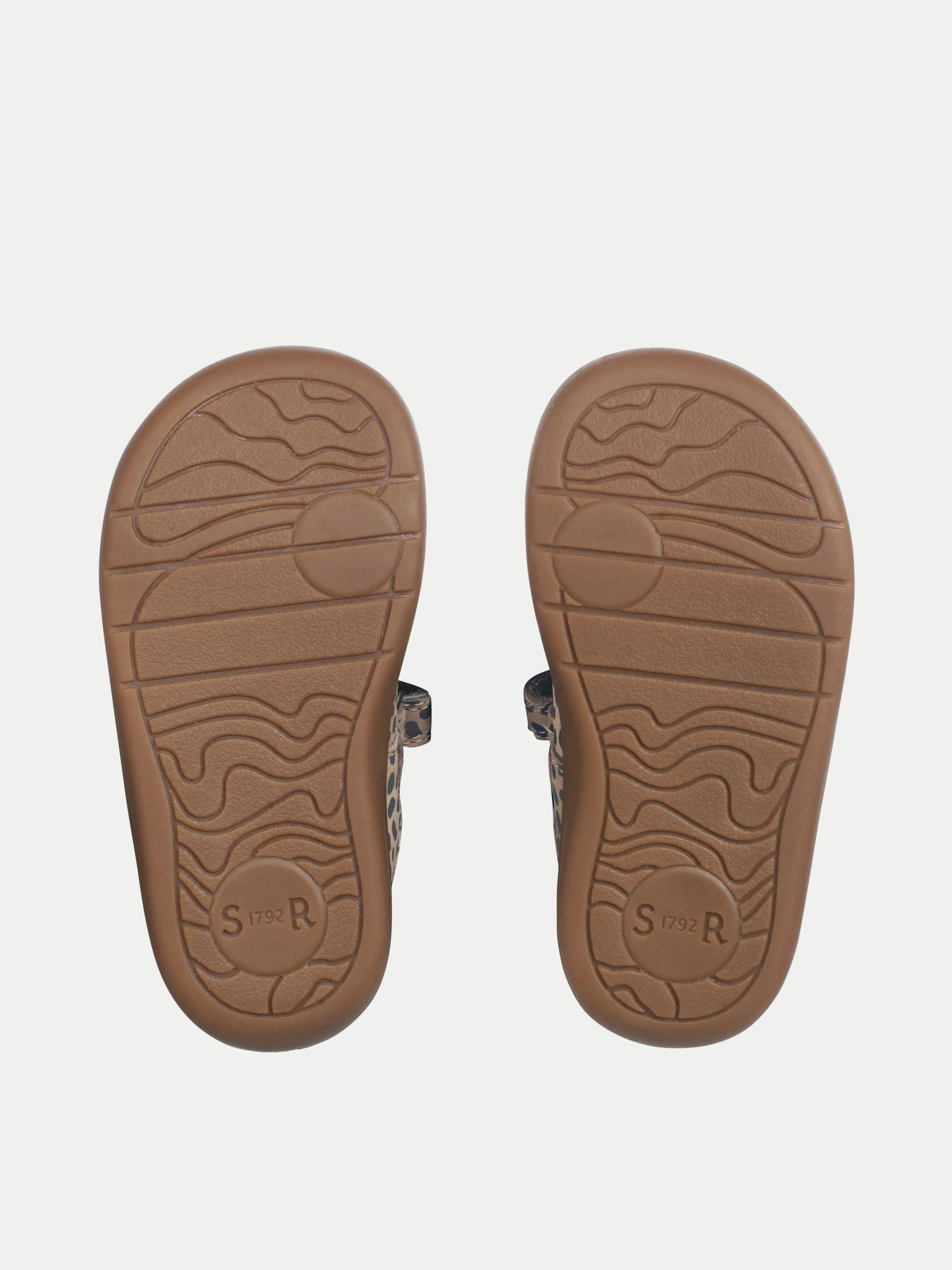 Start-Rite Brown Pearlised Leather Eternal T-bar Rip-tape First Walking Shoes image 5