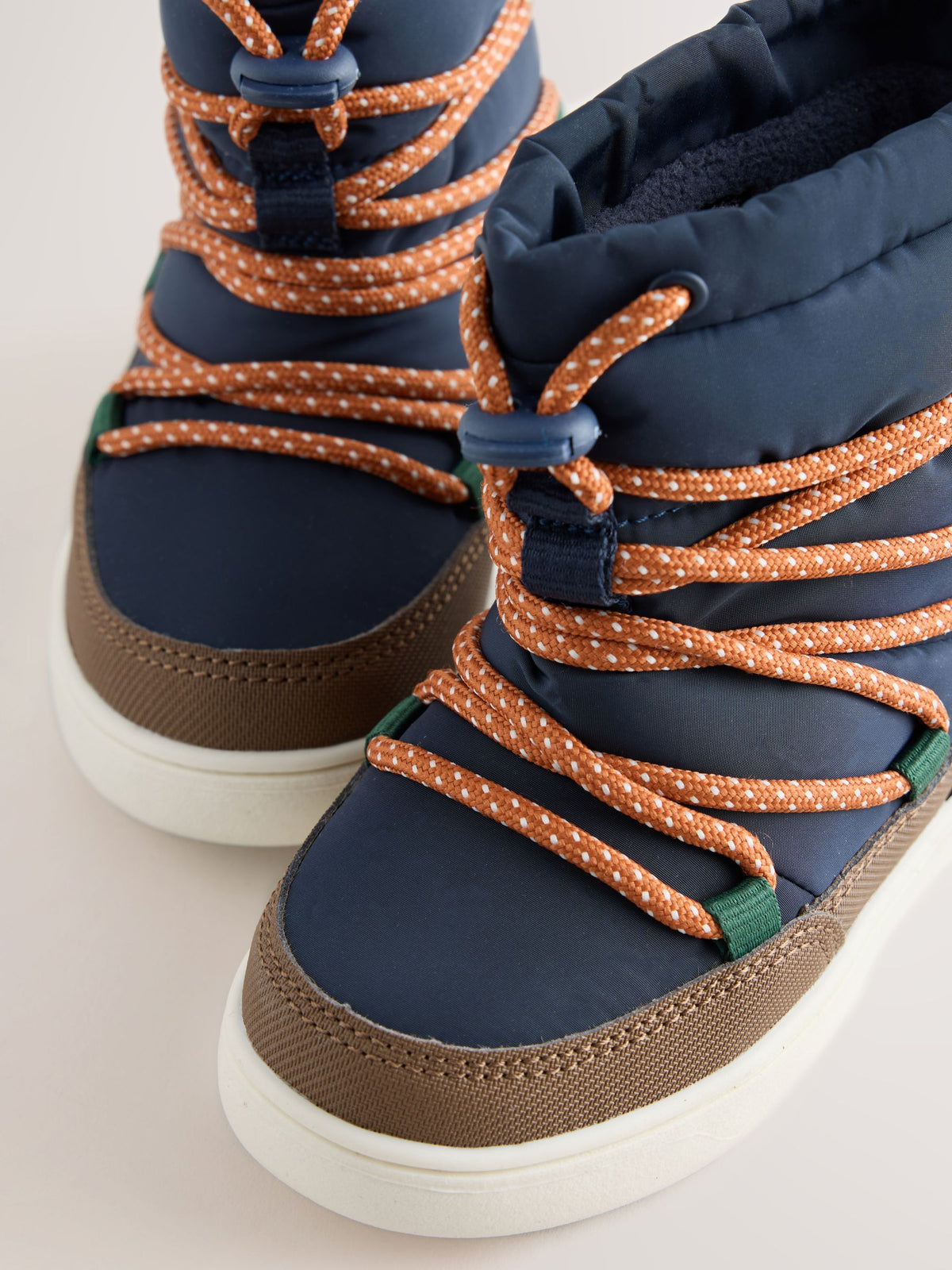 Dsiney Kidz - Navy Pull On Corded Snow Boots image 3