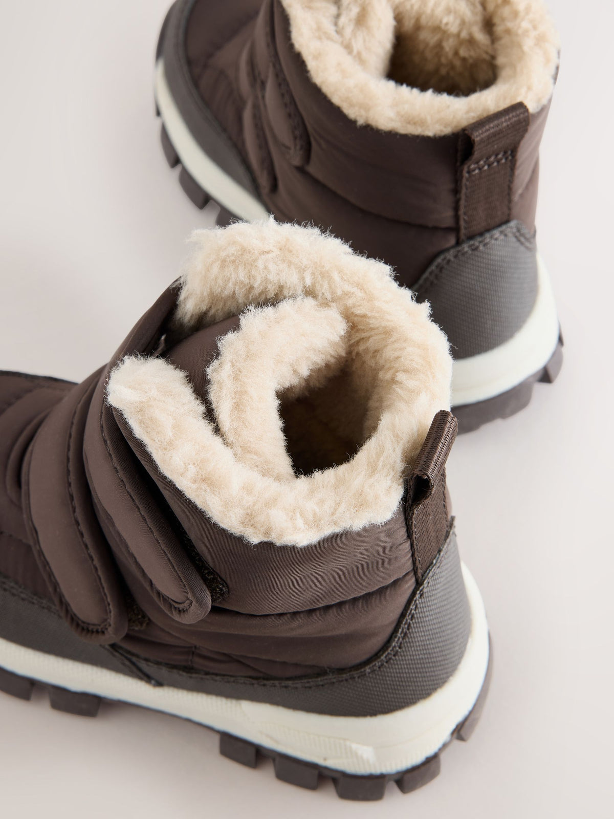 Dsiney Kidz - Chocolate Brown Standard Fit (F) Waterproof Warm Lined Touch Fastening Walking Boots image 5