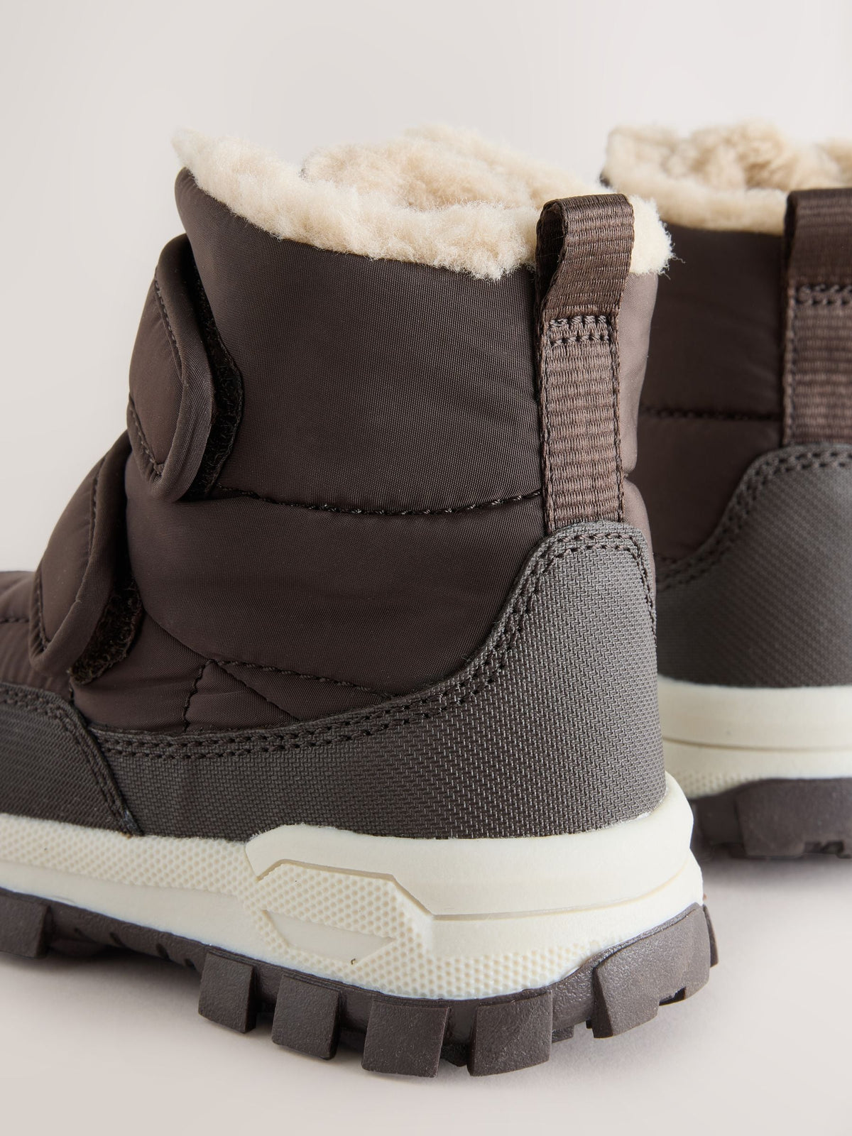 Dsiney Kidz - Chocolate Brown Standard Fit (F) Waterproof Warm Lined Touch Fastening Walking Boots image 7