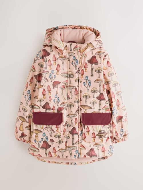 Dsiney Kidz - Never Fully Dressed Pink Mushroom Waterproof Rain Coat image 1