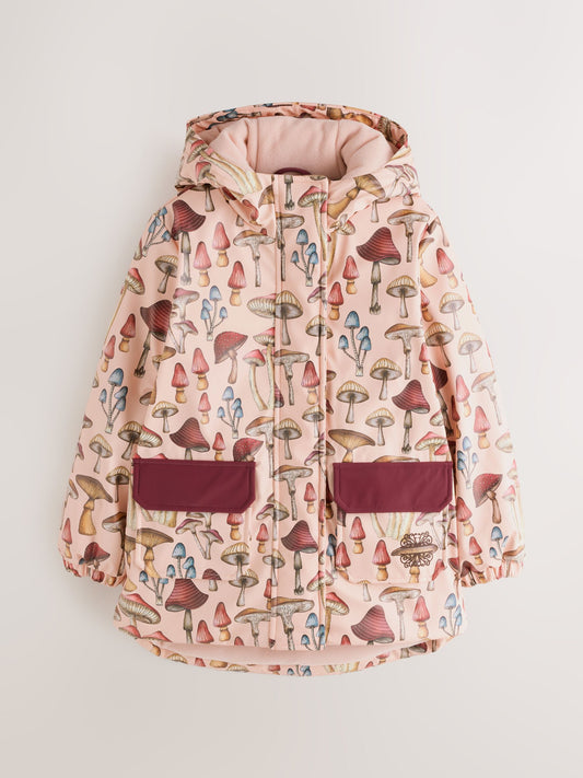 Dsiney Kidz - Never Fully Dressed Pink Mushroom Waterproof Rain Coat image 1