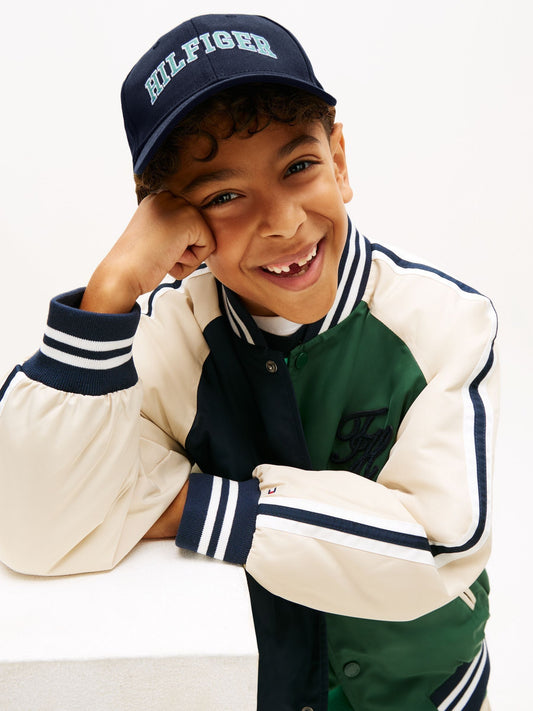 Tommy Hilfiger Blue Logo Embroidery Twill Baseball Cap image 1
