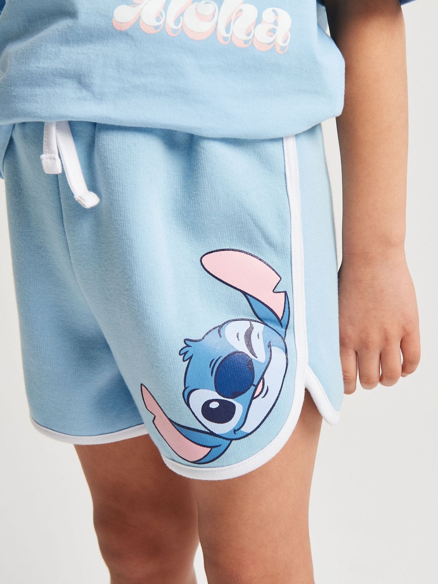 Dsiney Kidz - Brand Threads Blue Lilo & Stitch Sweater & Shorts Set image 6