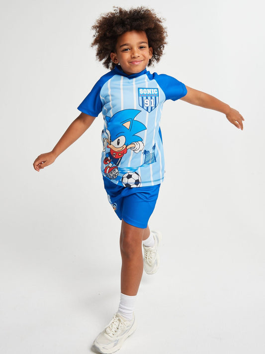 Brand Threads Blue Sonic the Hedgehog Active Daywear Set image 1