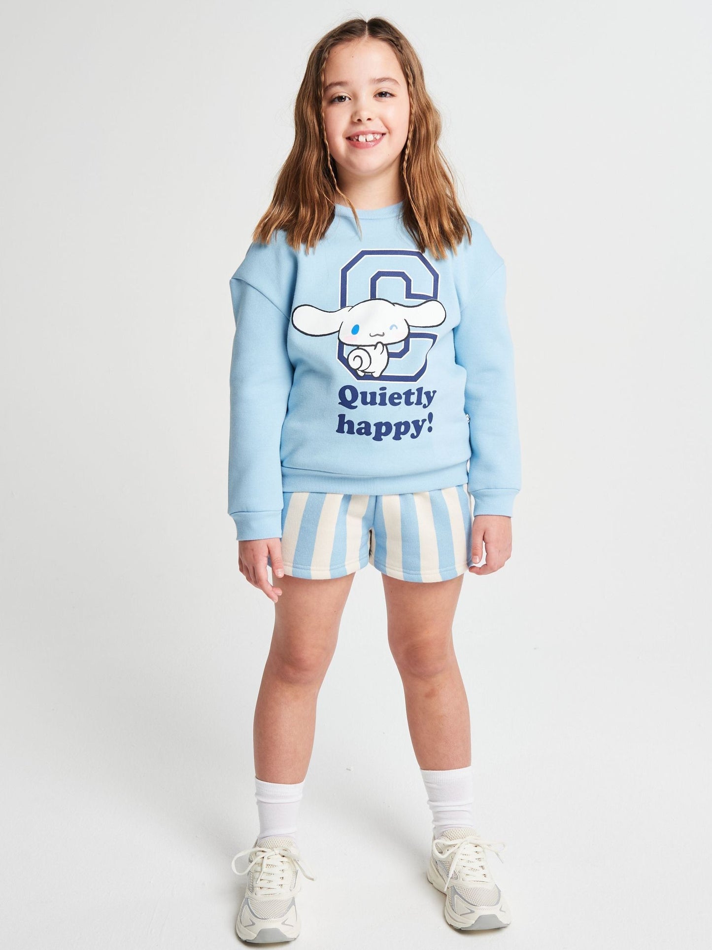 Dsiney Kidz - Brand Threads Blue Cinnamoroll Sweater & Shorts Set image 1