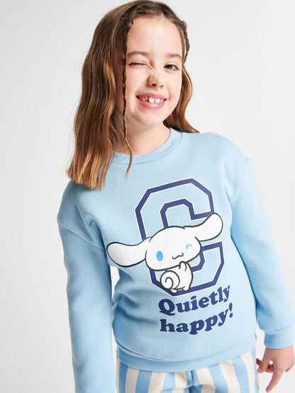 Dsiney Kidz - Brand Threads Blue Cinnamoroll Sweater & Shorts Set image 3