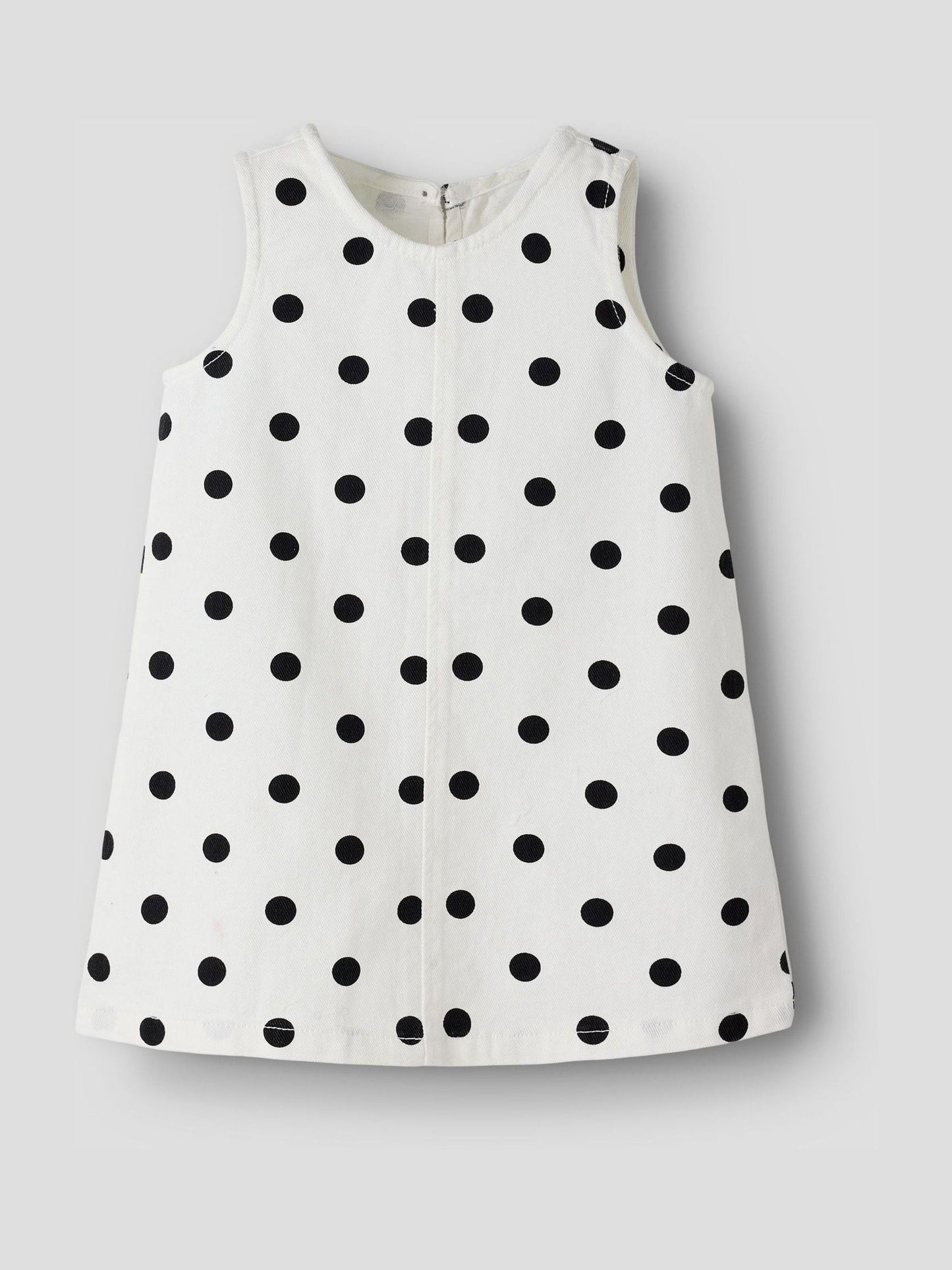 Dsiney Kidz - Name It White Polka Dot Denim Dress image 3