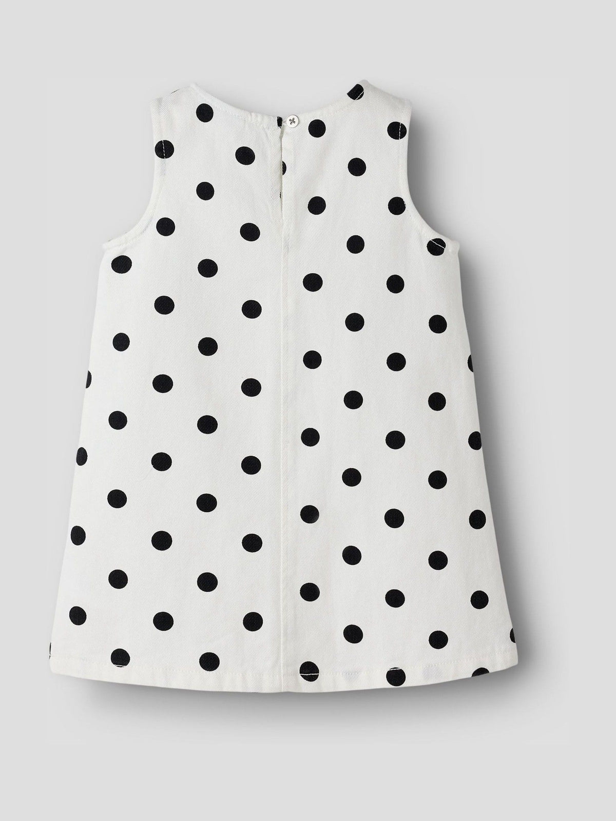Dsiney Kidz - Name It White Polka Dot Denim Dress image 4