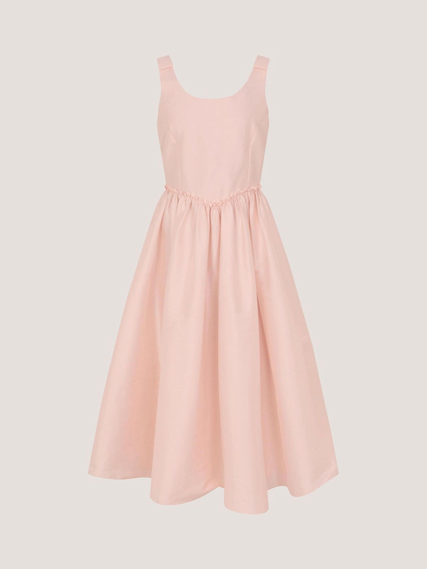 Monsoon Pink Ohio Taffeta Prom Dress image 2