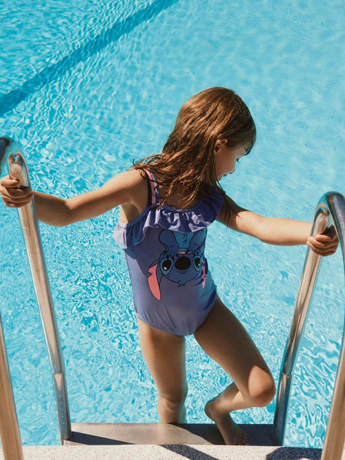 Dsiney Kidz - Name It Purple Stitch Swimsuit image 1