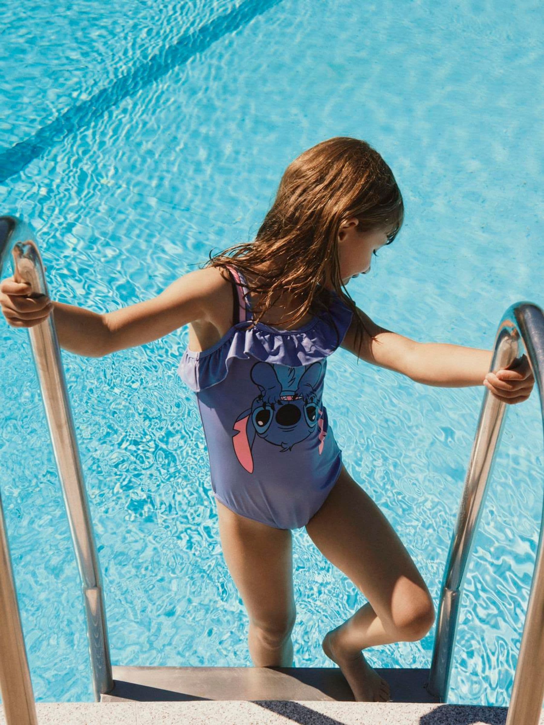 Dsiney Kidz - Name It Purple Stitch Swimsuit image 1