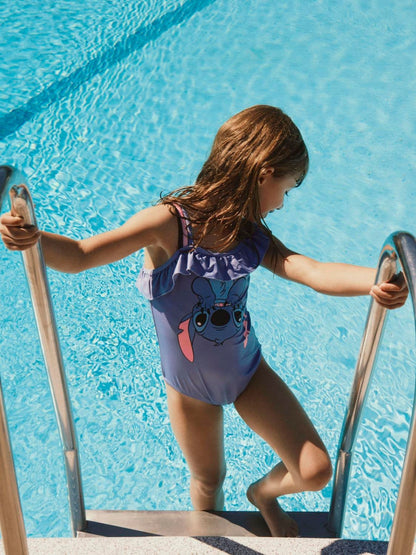 Dsiney Kidz - Name It Purple Stitch Swimsuit image 1