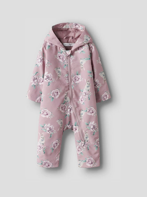 Name It Purple Waterproof Pramsuit image 1