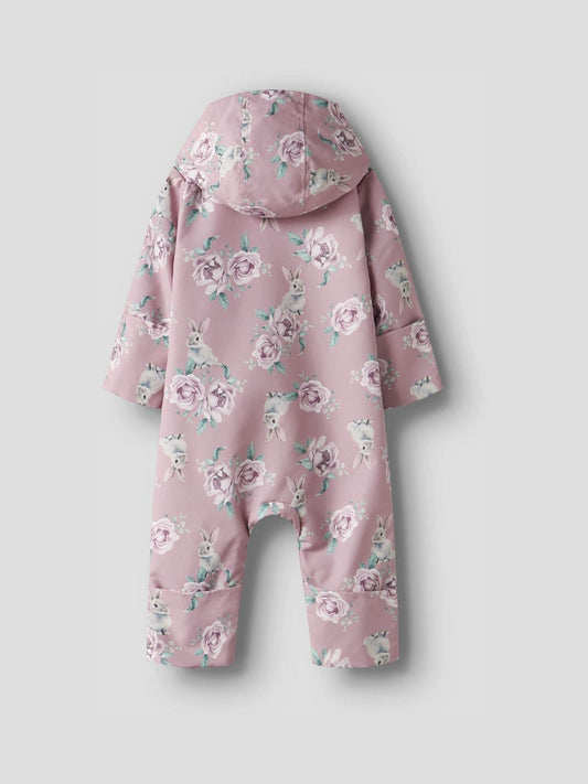 Name It Purple Waterproof Pramsuit image 2