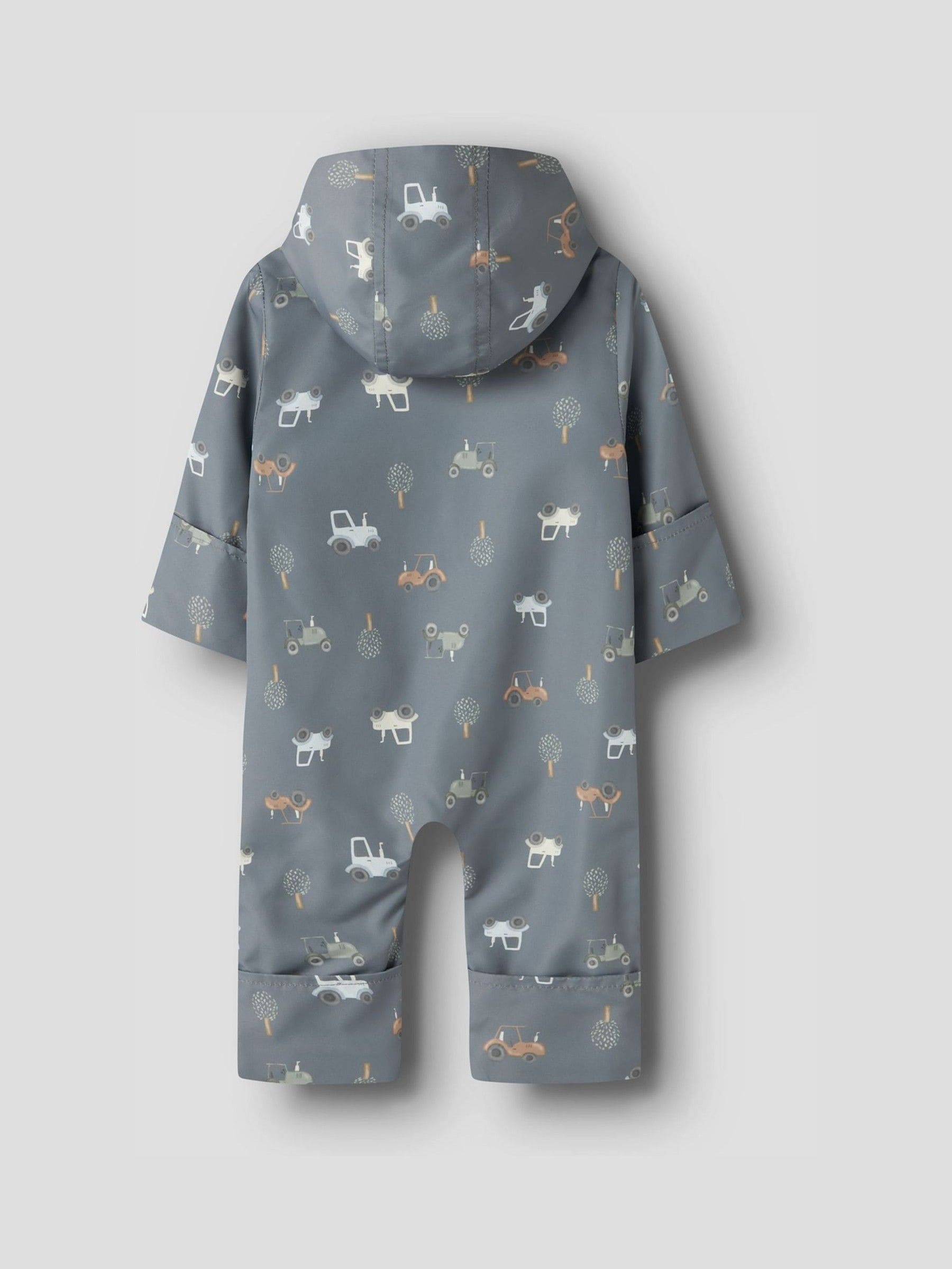 Name It Grey Waterproof Pramsuit image 2