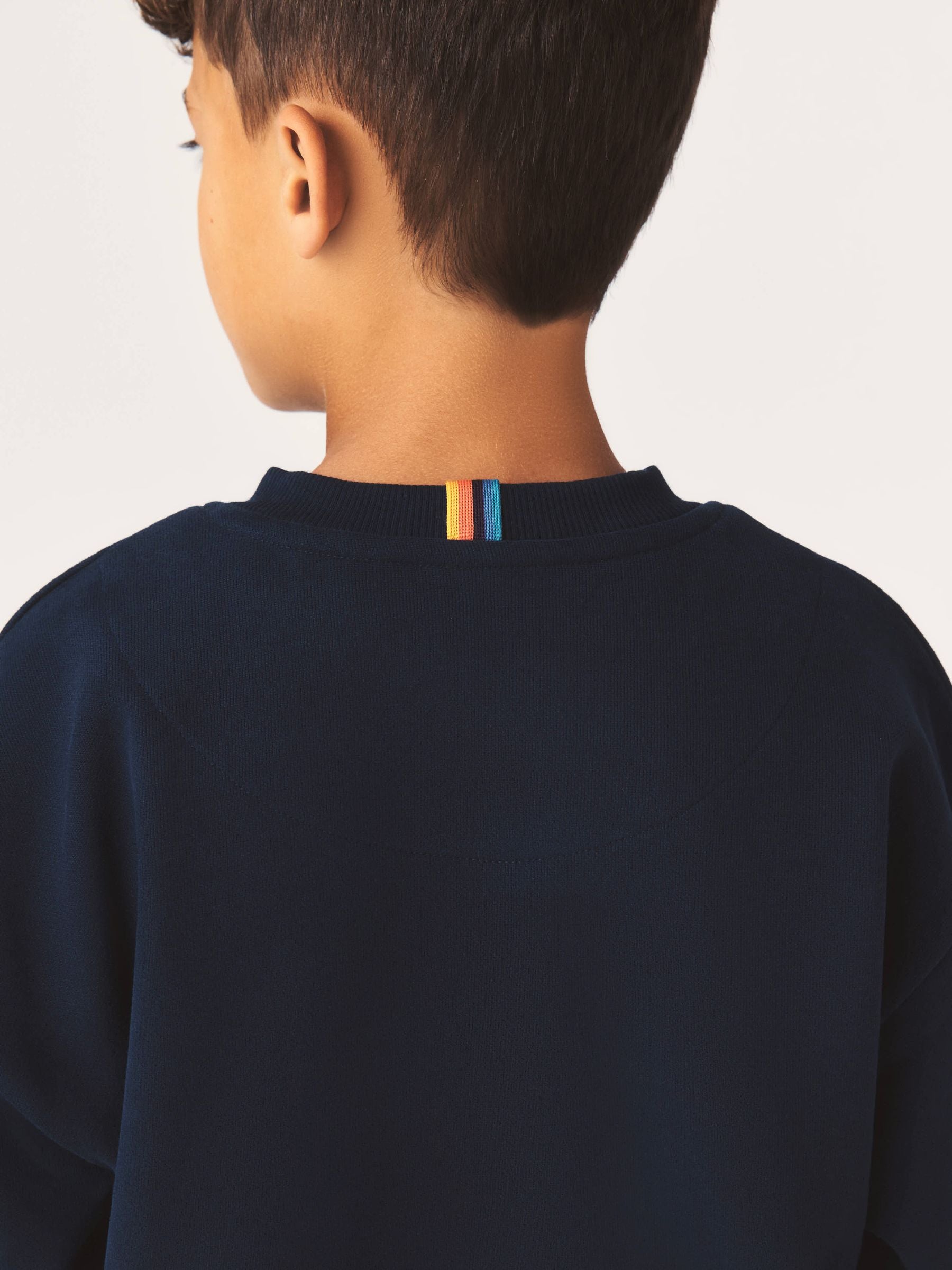 Dsiney Kidz - Paul Smith Junior Navy Graphic Sweatshirt and Joggers Set image 4
