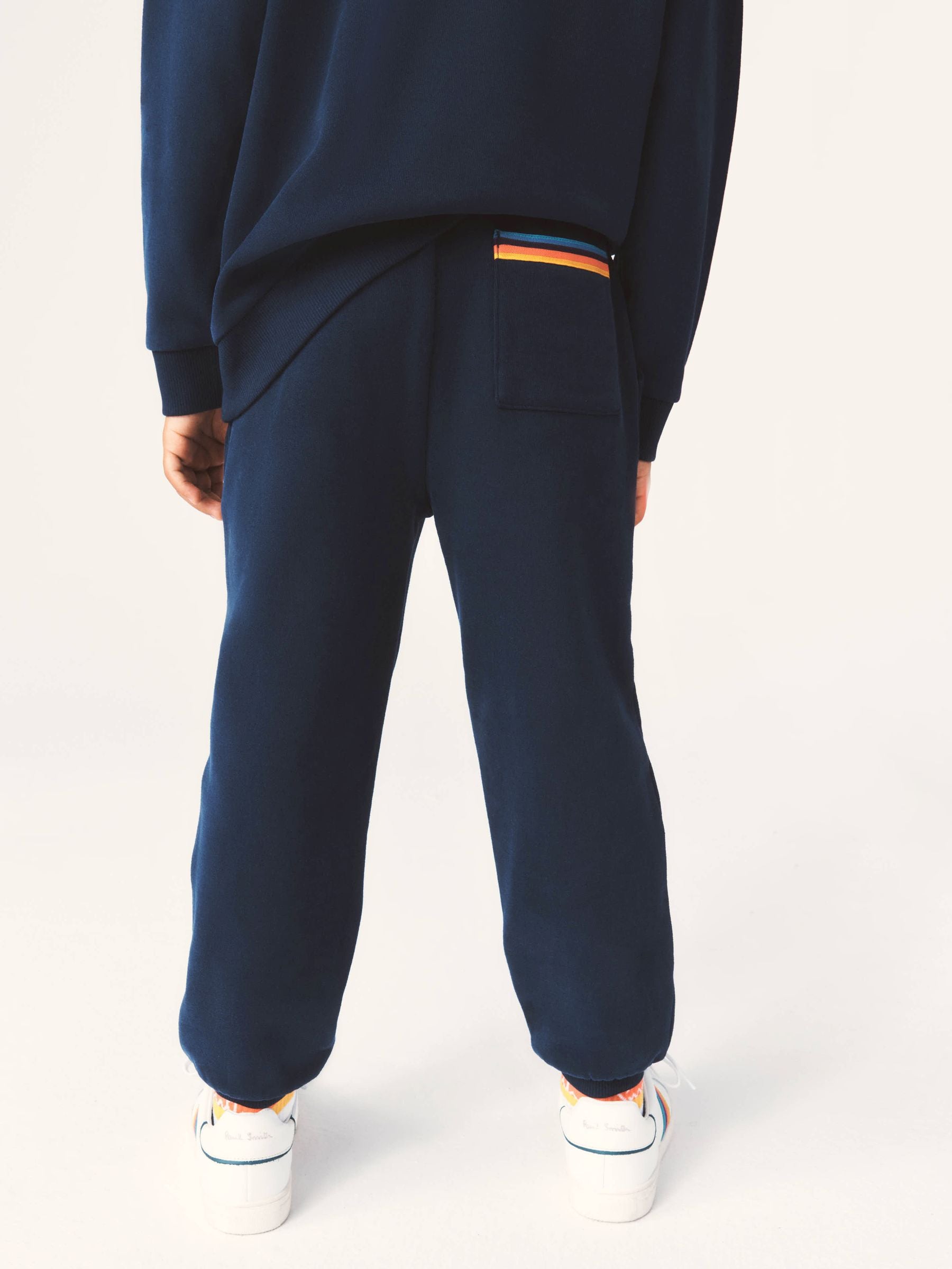 Dsiney Kidz - Paul Smith Junior Navy Graphic Sweatshirt and Joggers Set image 6