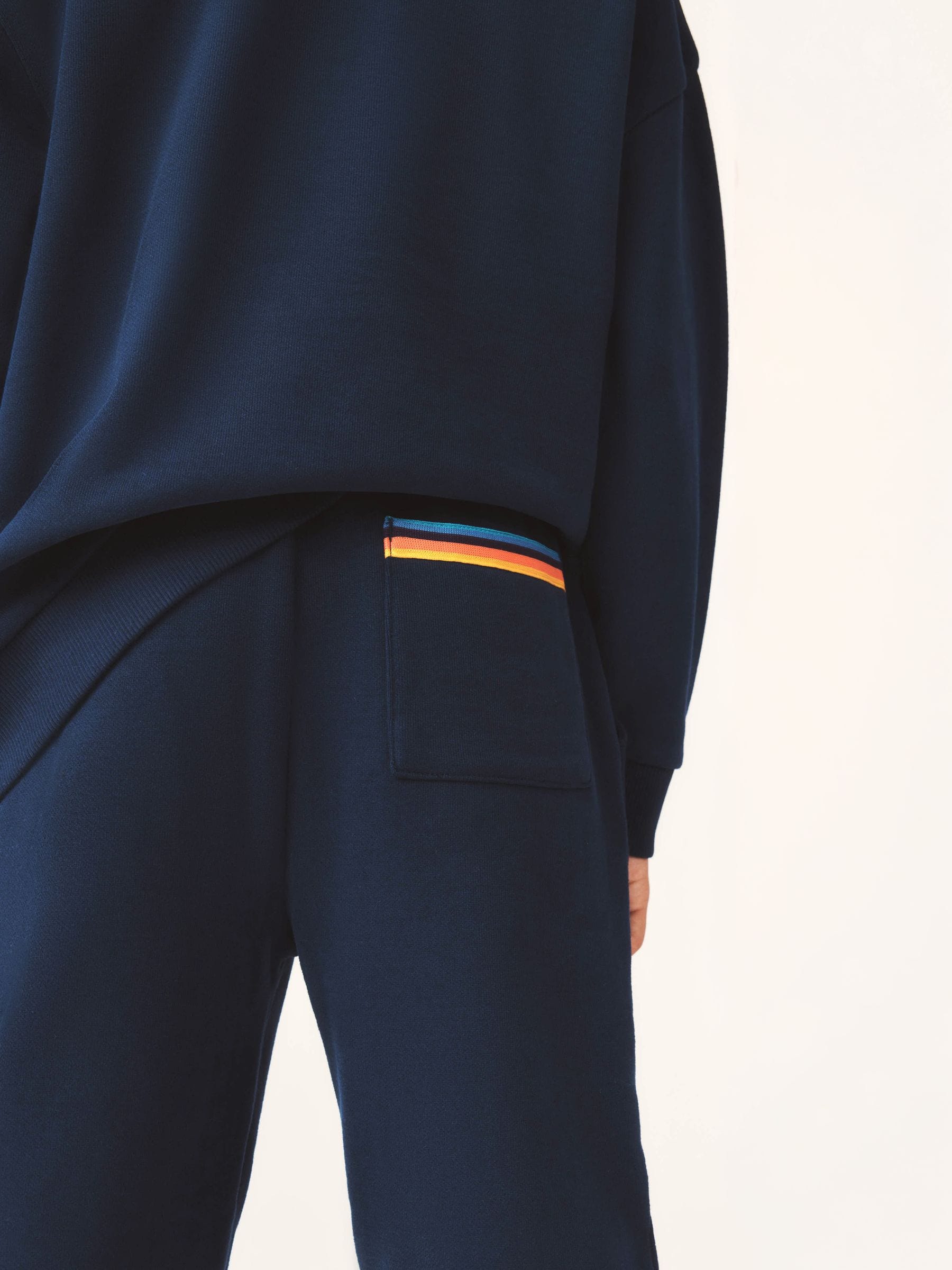 Dsiney Kidz - Paul Smith Junior Navy Graphic Sweatshirt and Joggers Set image 7