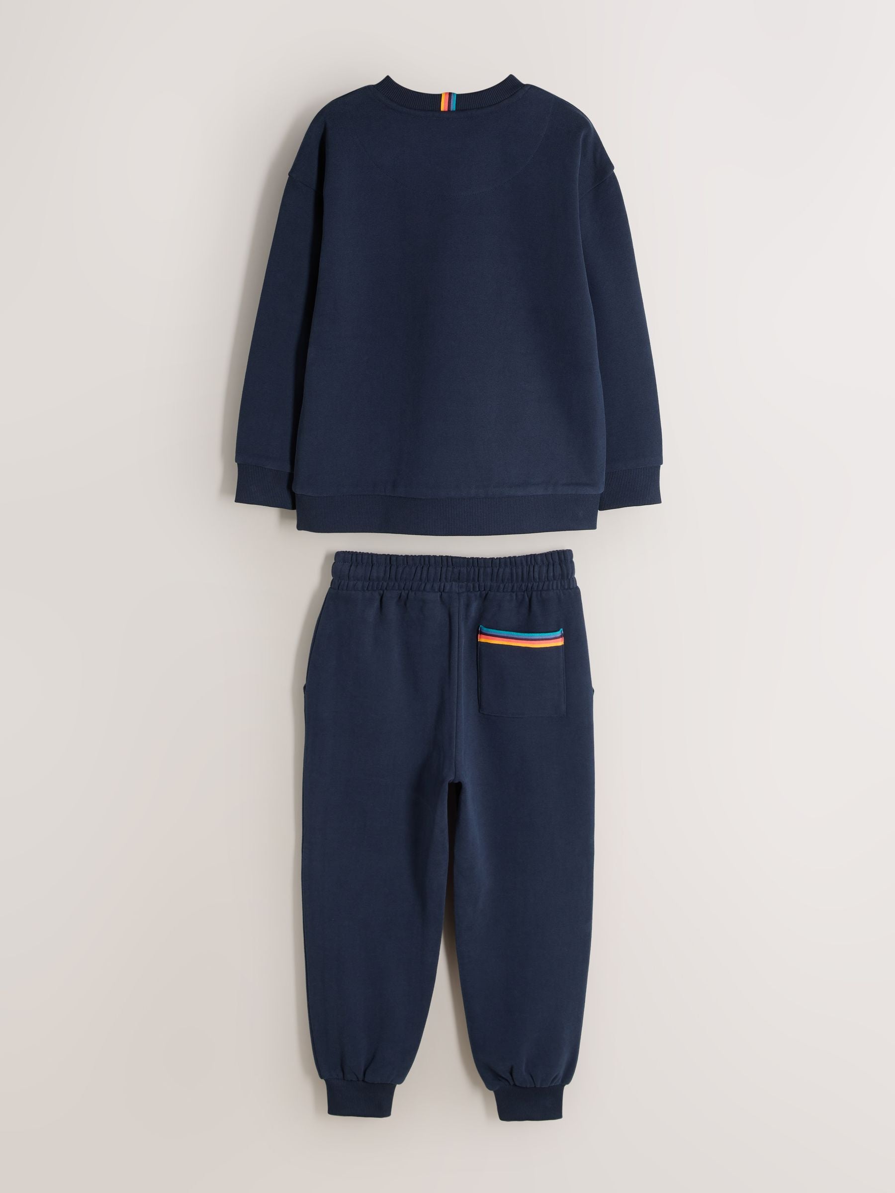 Dsiney Kidz - Paul Smith Junior Navy Graphic Sweatshirt and Joggers Set image 9