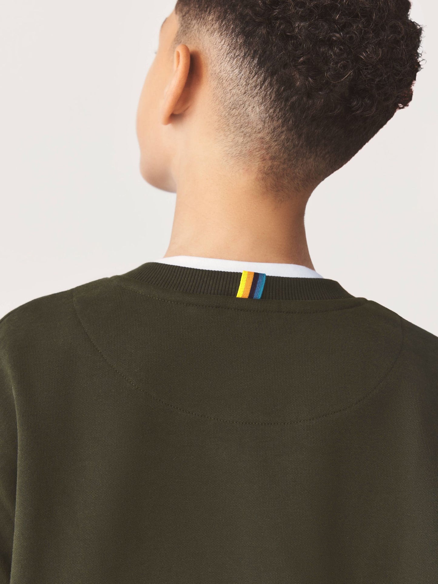 Dsiney Kidz - Paul Smith Junior Khaki Green Graphic Sweatshirt and Joggers Set image 6