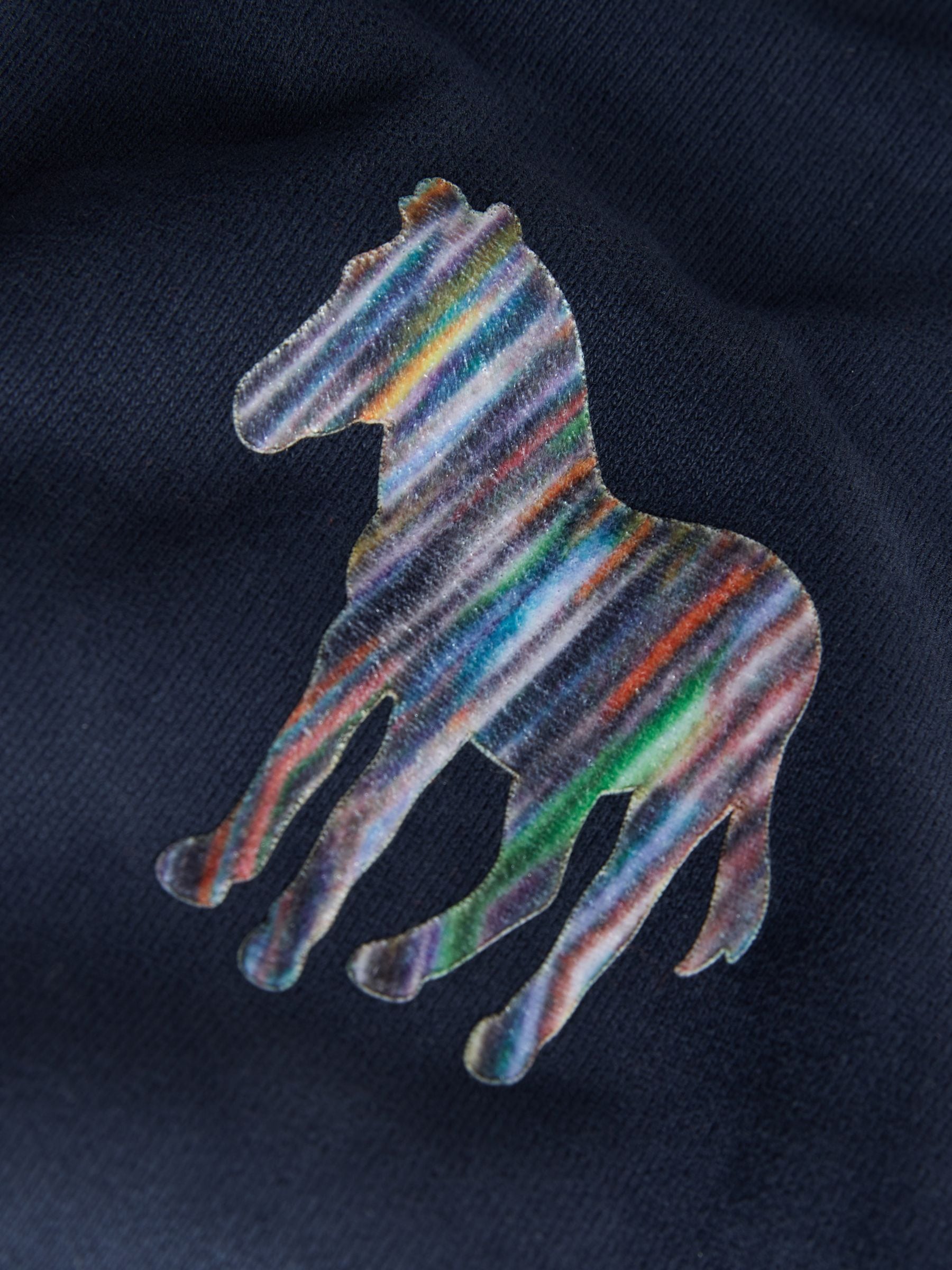 Dsiney Kidz - Paul Smith Junior Navy Funnel Neck Zip Through Sweatshirt and Joggers Set image 3