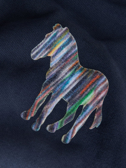 Dsiney Kidz - Paul Smith Junior Navy Funnel Neck Zip Through Sweatshirt and Joggers Set image 3