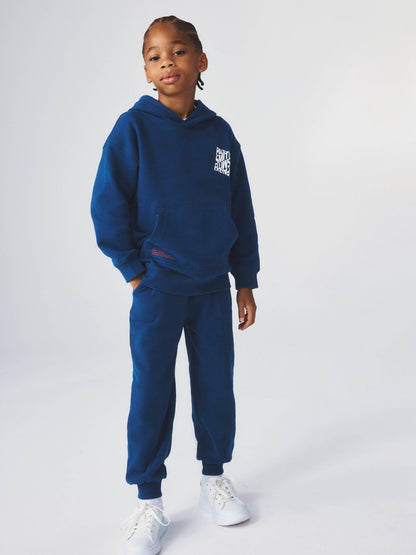 Dsiney Kidz - Paul Smith Junior Blue Graphic Hoodie and Joggers Set image 1