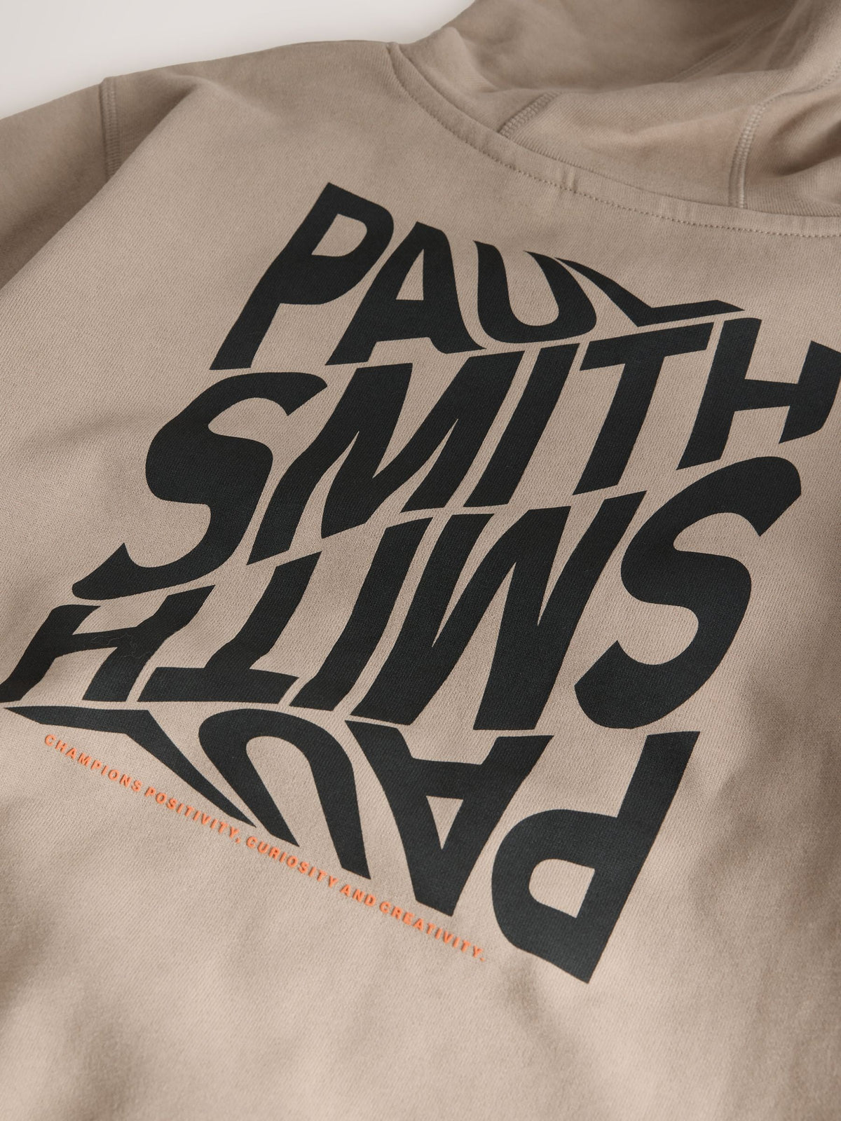 Dsiney Kidz - Paul Smith Junior Stone/Black Graphic Hoodie and Joggers Set image 5