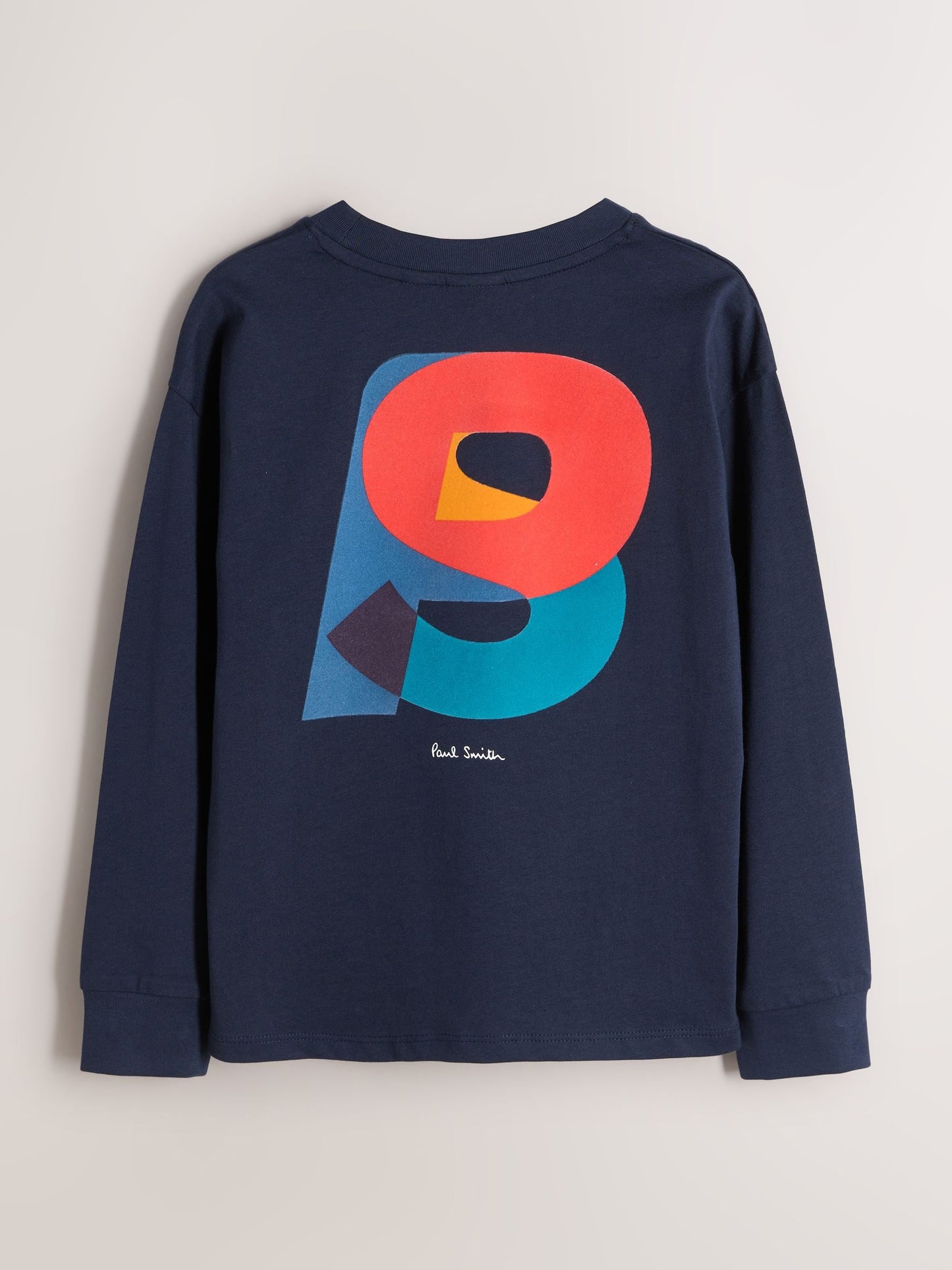 Dsiney Kidz - Paul Smith Junior Blue/Grey Long Sleeve Graphic T-Shirts 3 Pack image 3