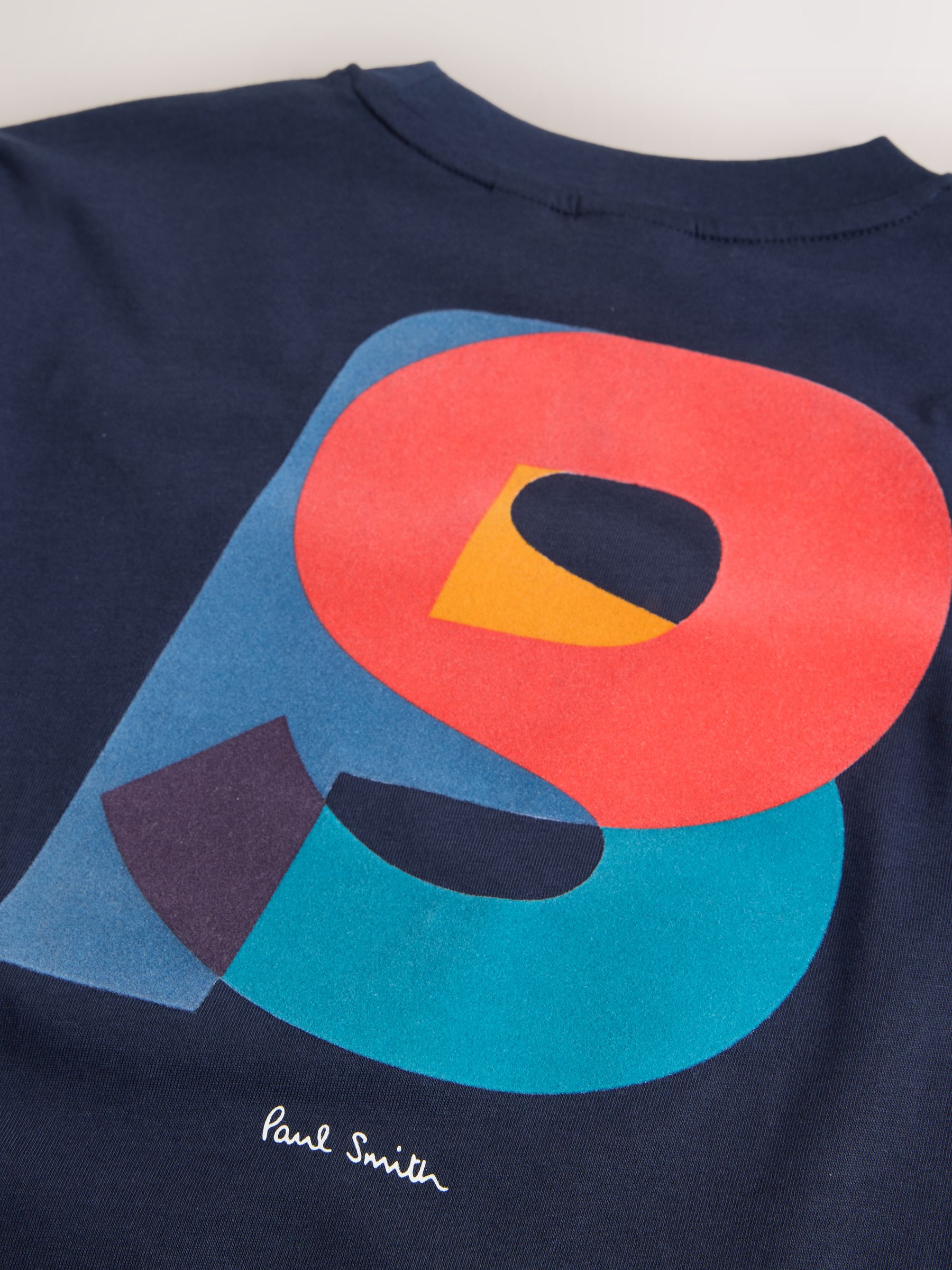 Dsiney Kidz - Paul Smith Junior Blue/Grey Long Sleeve Graphic T-Shirts 3 Pack image 8