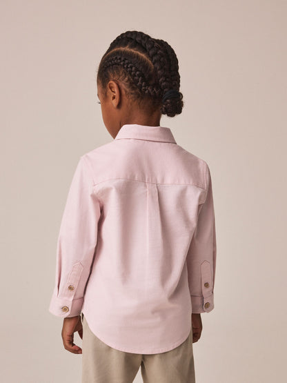 Dsiney Kidz - Pink Long Sleeve Oxford Shirt (3mths-7yrs) image 3